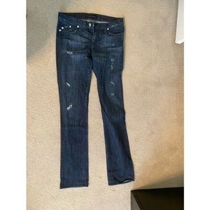 Slight Distressed Rock & Republic Jeans